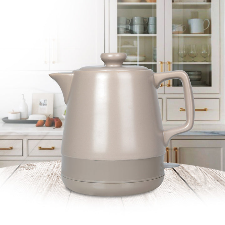 Bouilloire électrique en céramique 1 l Maestro MR-071 Beige 1 200 W, prise britannique