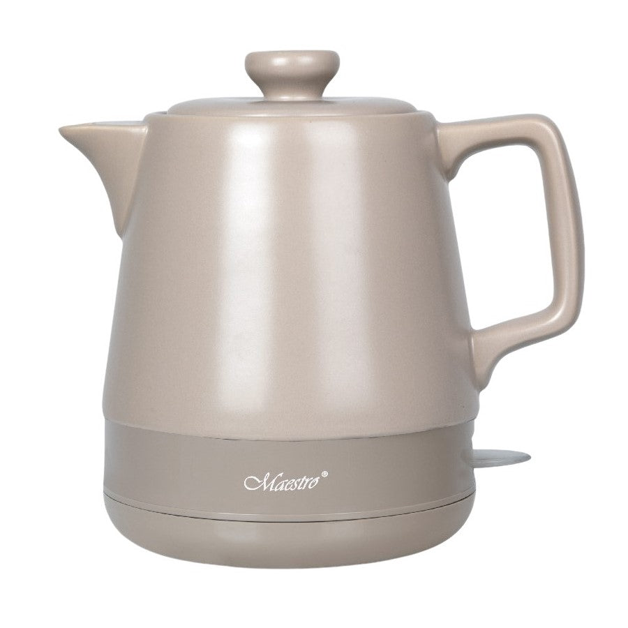 Bouilloire électrique en céramique 1 l Maestro MR-071 Beige 1 200 W, prise britannique