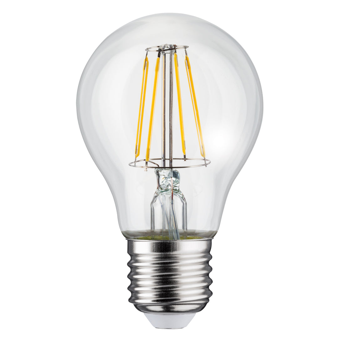 6x Ampoule LED Maclean, filament E27, 6W, 230V, WW blanc chaud 3000K, 600lm, Retro edison décoratif A60, MCE267