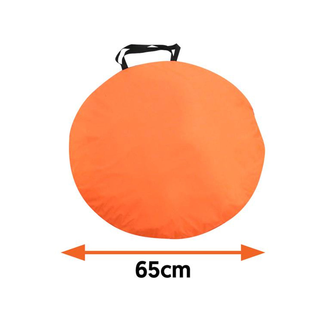 Tente de plage JUNIOR auto-pliante orange