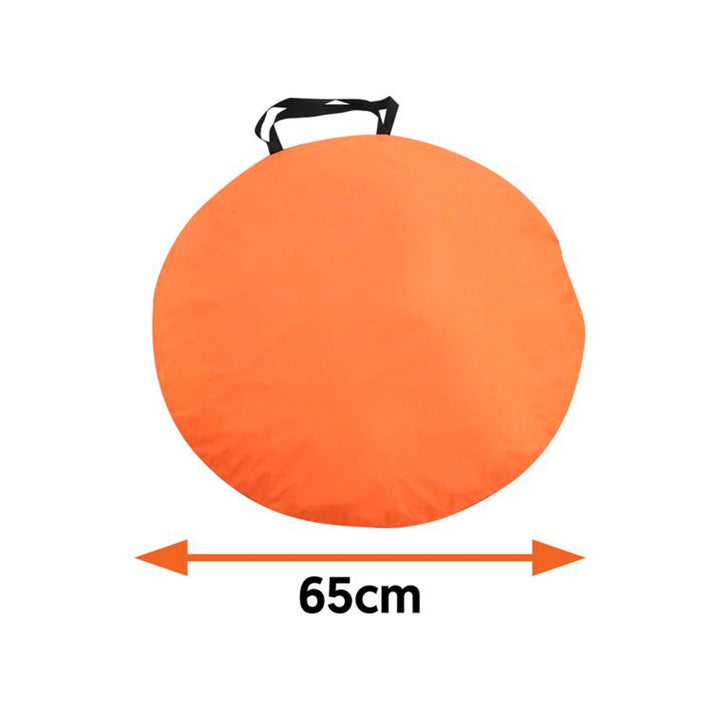 Tente de plage JUNIOR auto-pliante orange
