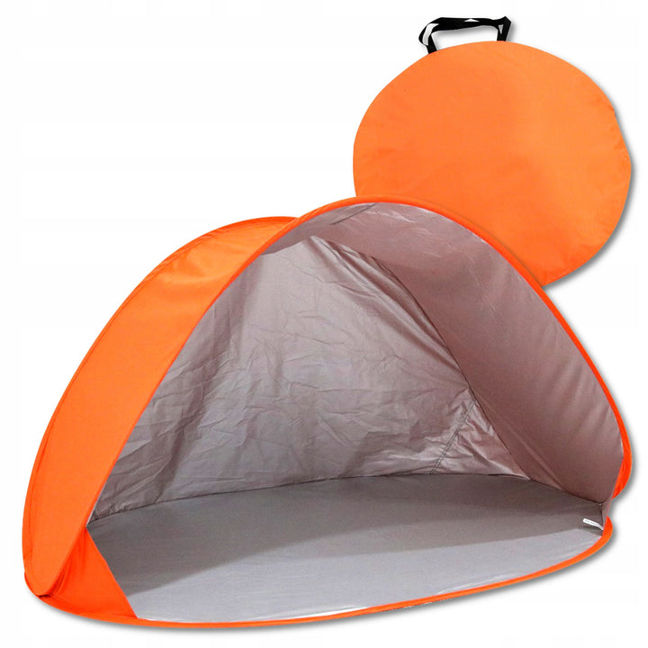 Tente de plage JUNIOR auto-pliante orange