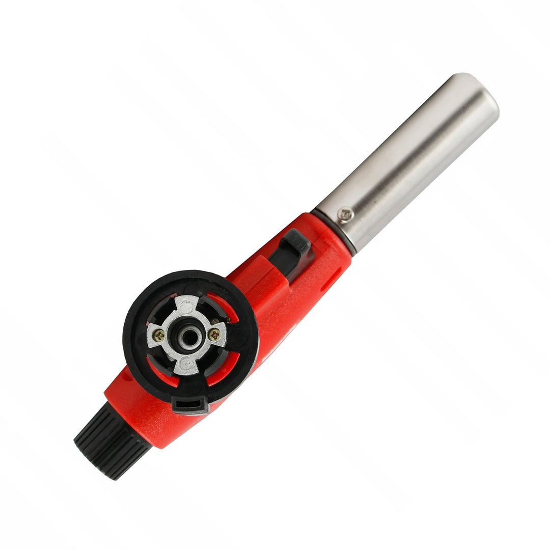 Brûleur à cartouche Alpen Camping, température de la flamme 1350 °C, allumage piézo, contrôle de la flamme, VULCANO + 4 cartouches