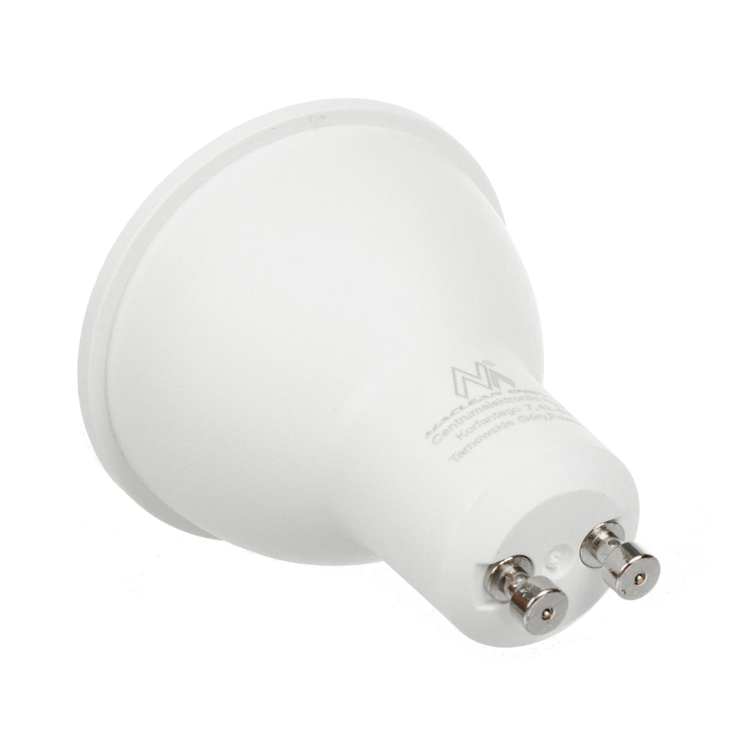 6x Ampoule LED Maclean, GU10, 5W, 220-240V~, 50/60Hz, Blanc chaud, 3000K, 400 lumens, MCE435 WW