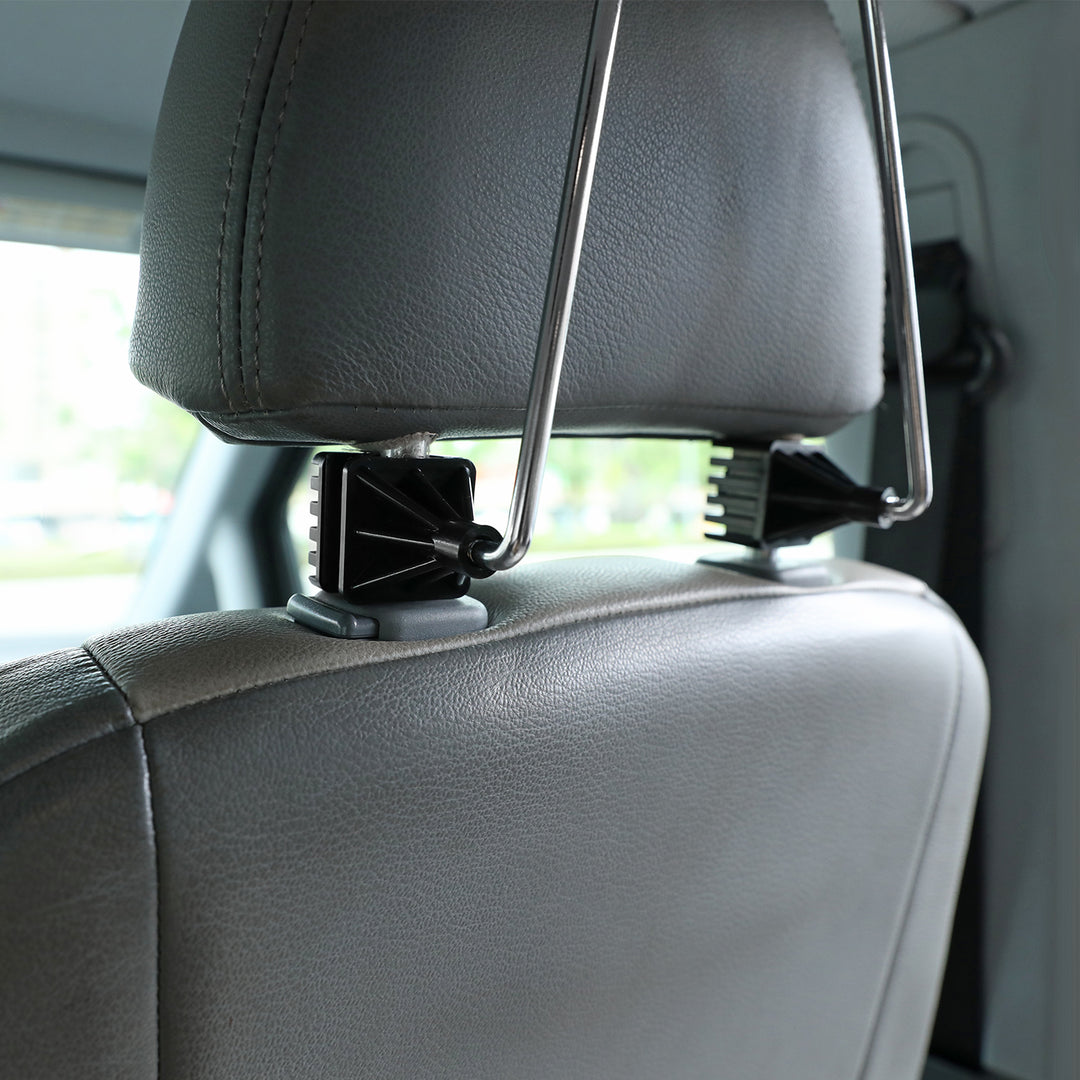 2x Porte-vêtements Maclean pour voiture, monté sur l'appui-tête, universel, MC-870