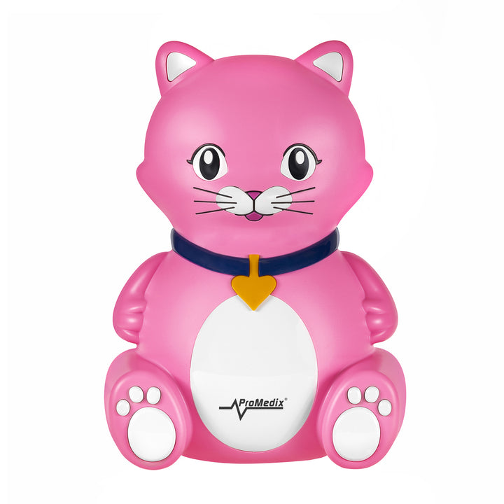 Inhalateur pour chat Promedix, set de nébulisation, masques, filtres, PR-816 + mannequin universel Gess pour inhalateur