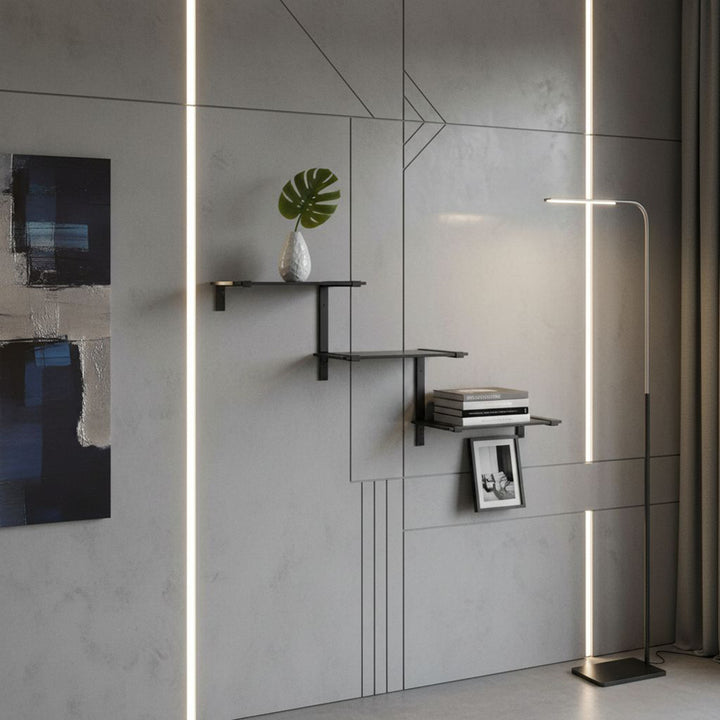 Etagères modulaires Maclean à trois niveaux, 30kg max, MC-974