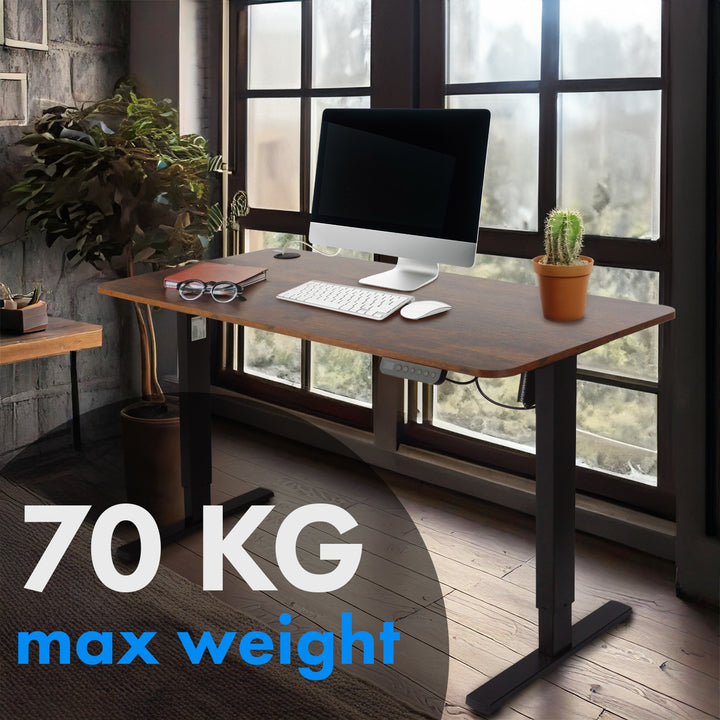 Bureau Ergo Office réglage électrique de la hauteur, pour la position debout et assise, hauteur max 114cm, ER-451