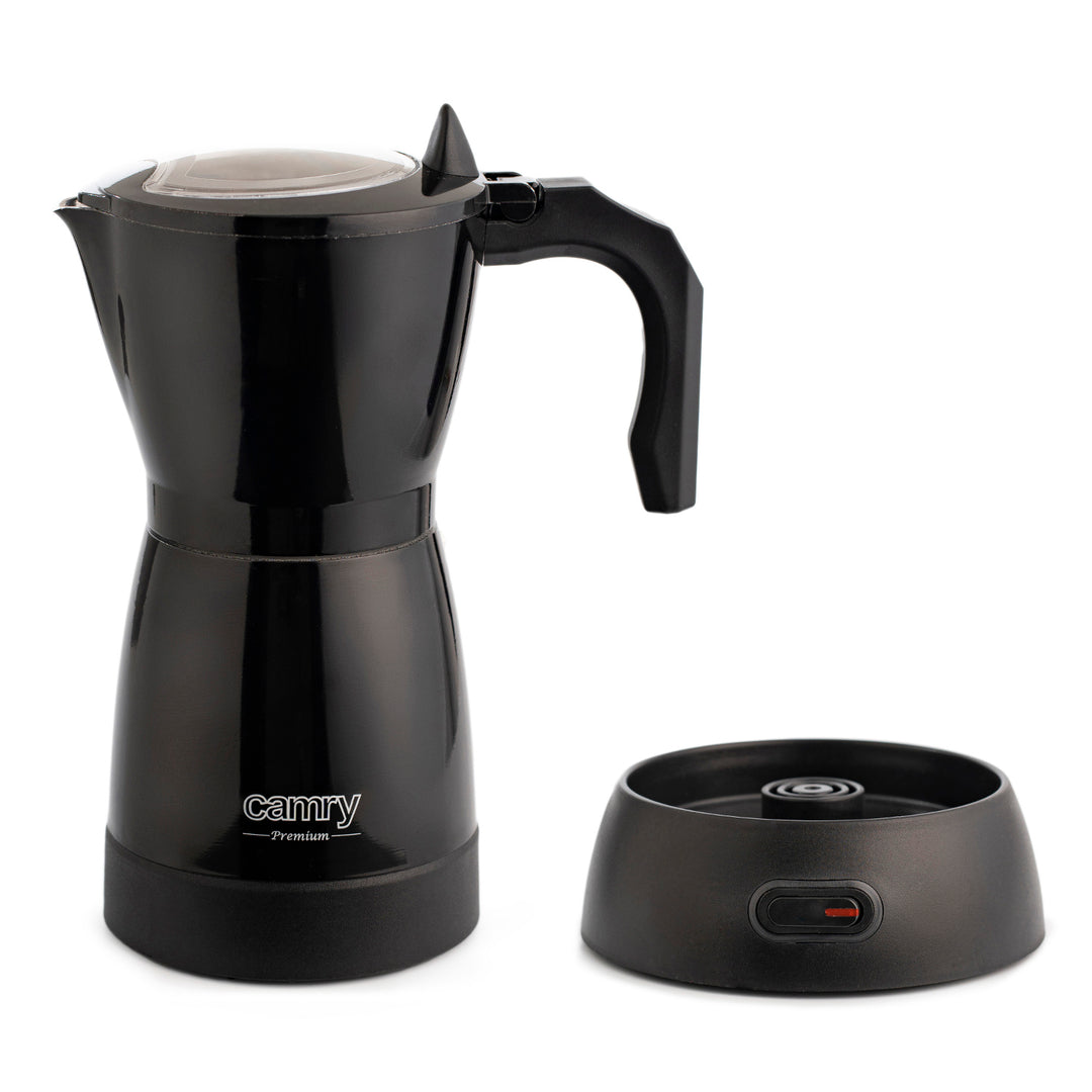 Moka Camry CR 4415B Machine à café électrique 300ml pour 6 tasses d'espresso