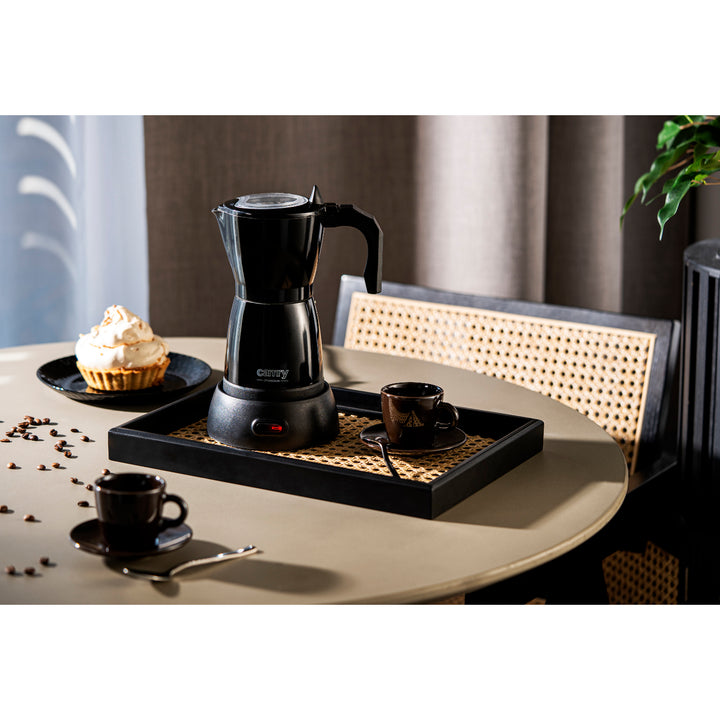 Moka Camry CR 4415B Machine à café électrique 300ml pour 6 tasses d'espresso