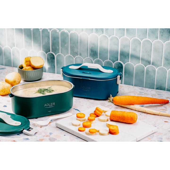Récipient chauffant pour aliments 0,8 litre Adler AD 4505 vert