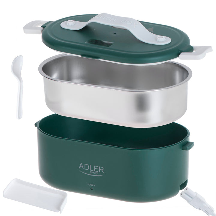 Récipient chauffant pour aliments 0,8 litre Adler AD 4505 vert