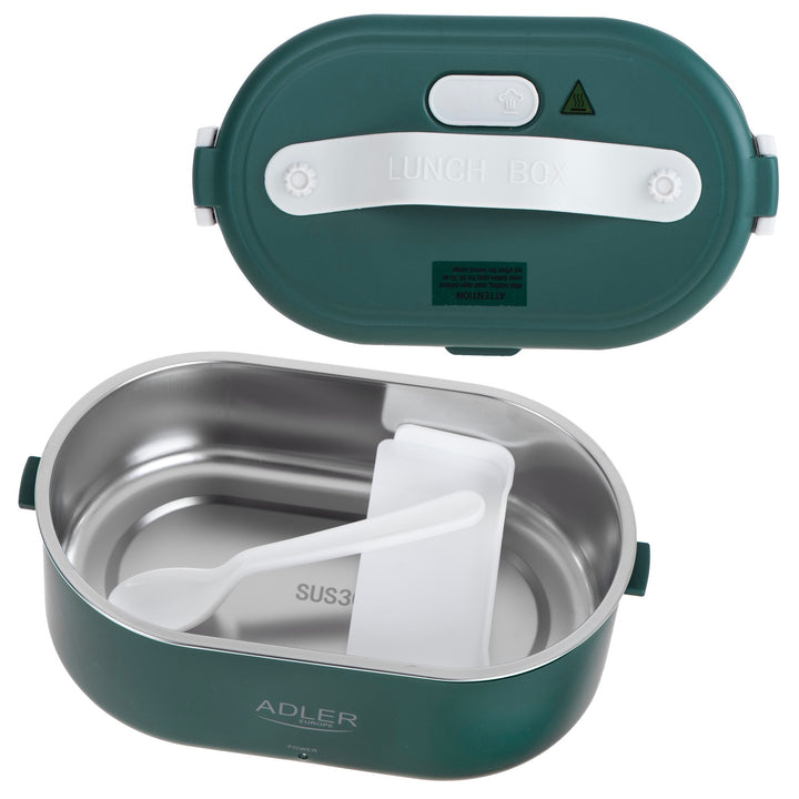 Récipient chauffant pour aliments 0,8 litre Adler AD 4505 vert