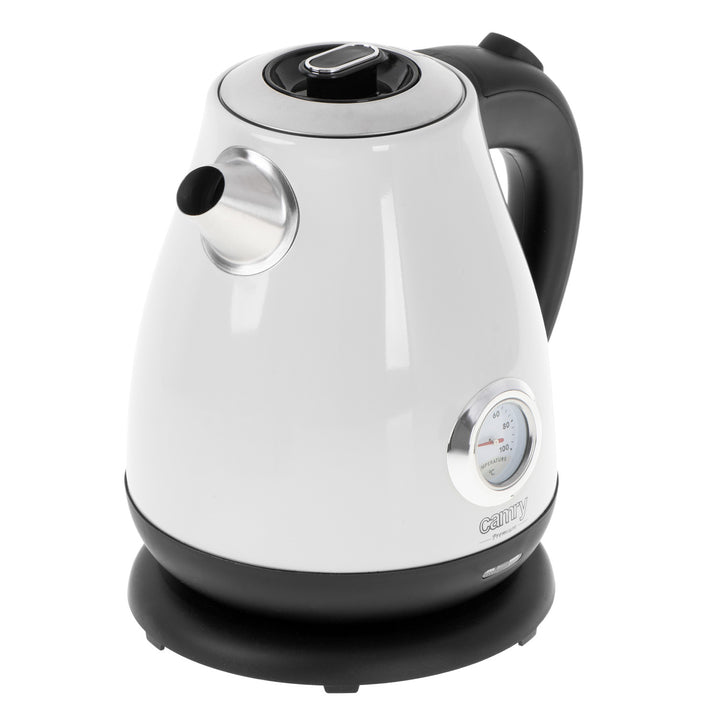 Bouilloire électrique Camry, sans fil, avec thermomètre, 1,7L, 2200W, CR 1344
