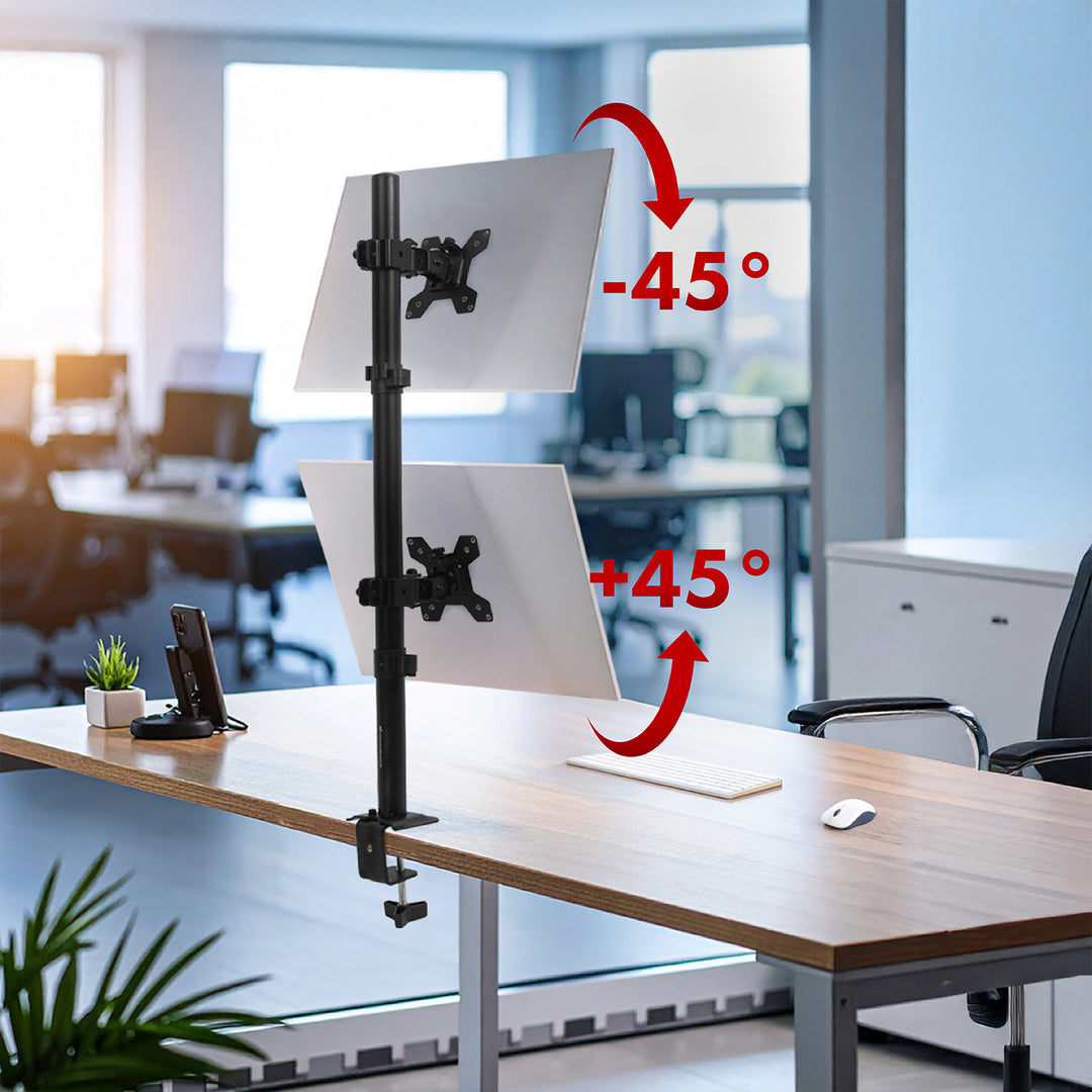 Support pour écran Maclean, max VESA 100x100, 13-27", 9 kg, MC-966