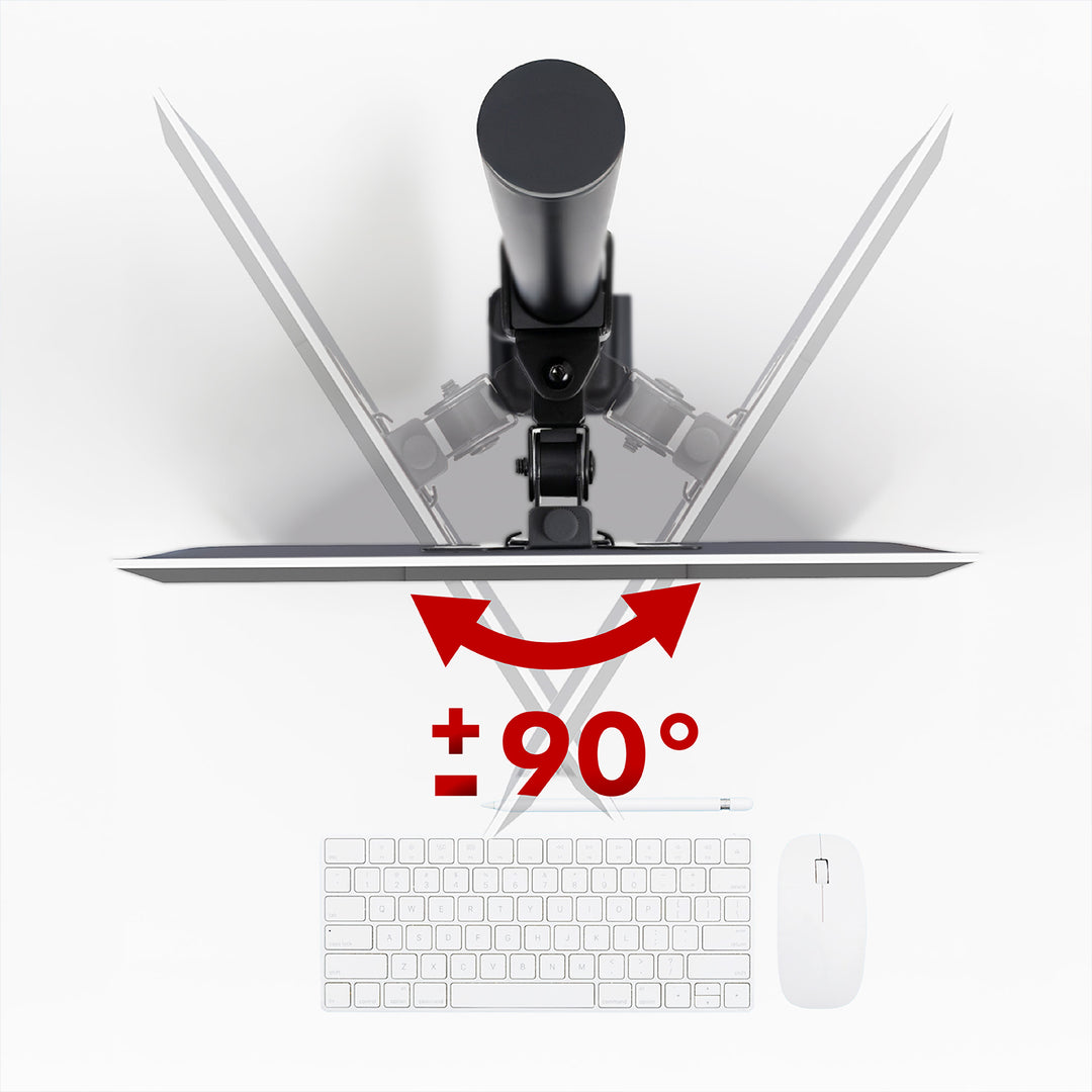 Support pour écran Maclean, max VESA 100x100, 13-27", 9 kg, MC-966