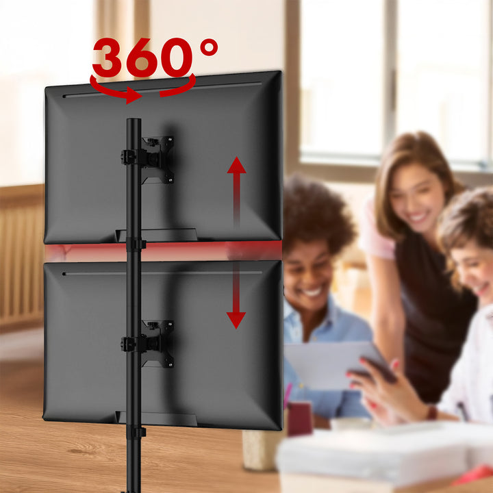 Support pour écran Maclean, max VESA 100x100, 13-27", 9 kg, MC-966