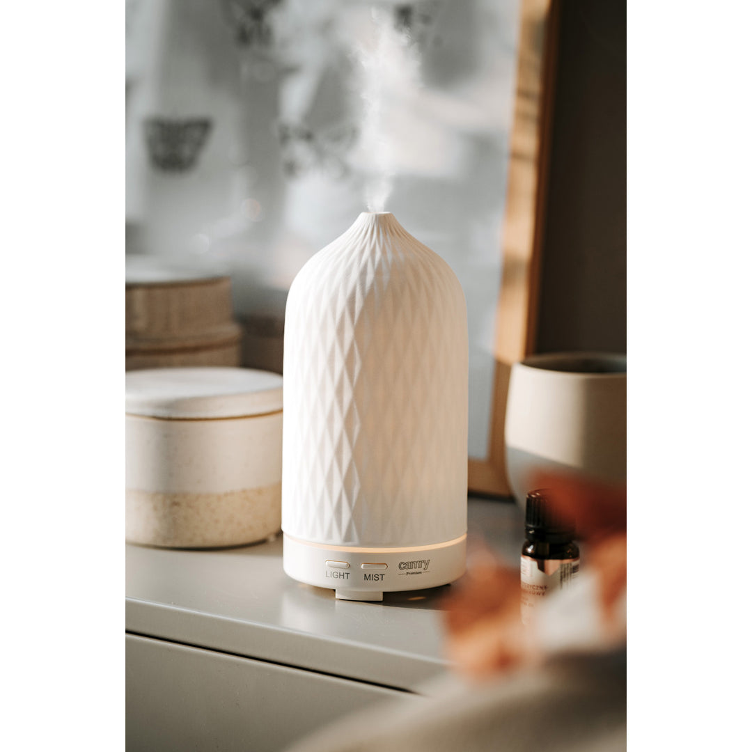 Camry CR 7970 Diffuseur de parfum, ultrasonique, céramique, 100 ml, lampe d'ambiance