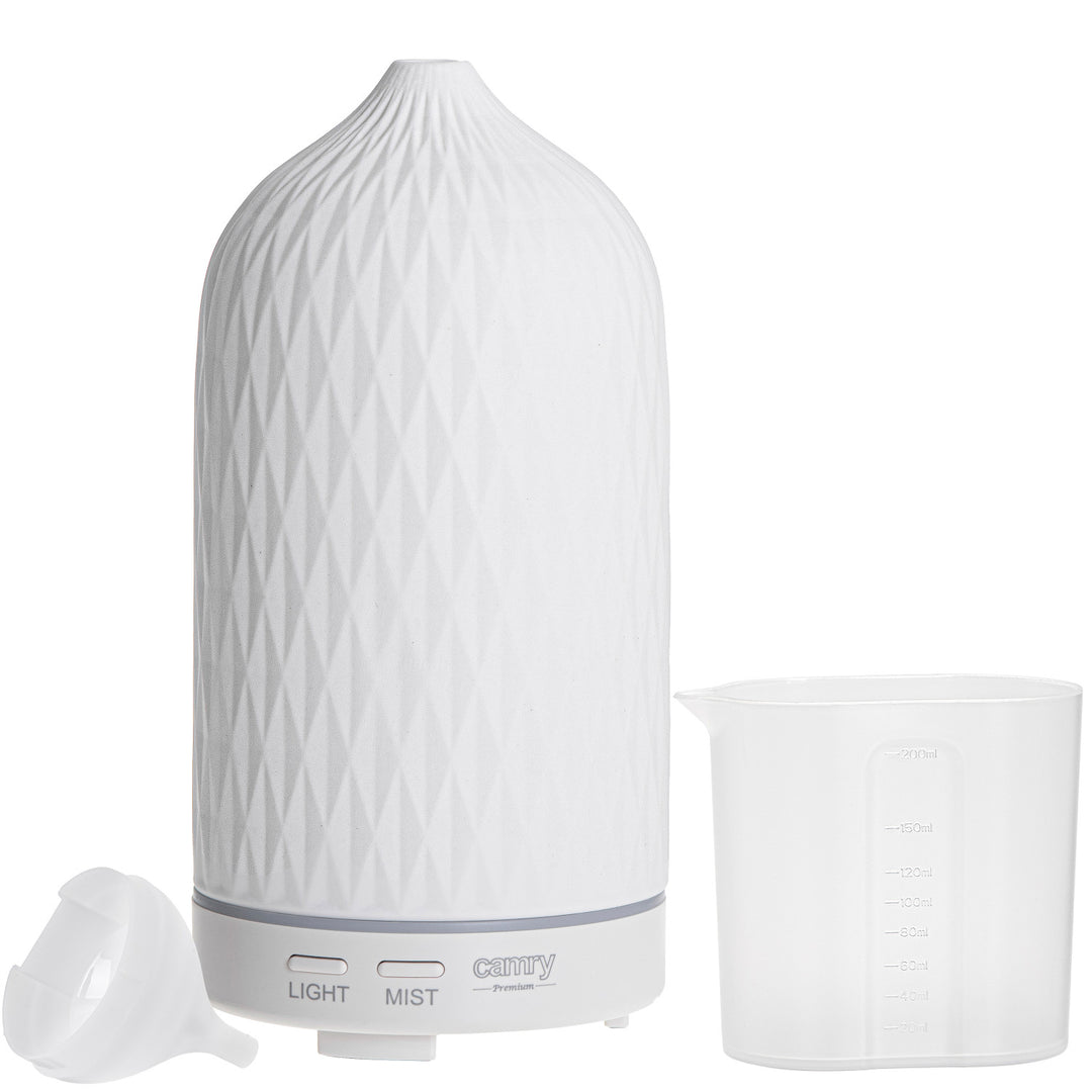 Camry CR 7970 Diffuseur de parfum, ultrasonique, céramique, 100 ml, lampe d'ambiance