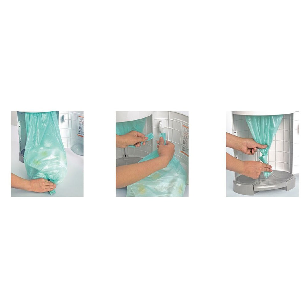 Corbeille à couches Korbell, 16 litres, gris, T-KOR-M250DSG