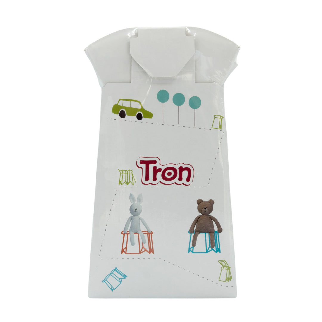 Lit de voyage Promedix, 125x65x74cm, gris, roulettes, housse de protection, PR-803 G + Pot de chambre jetable Tron ourson/lapin 10 pcs.