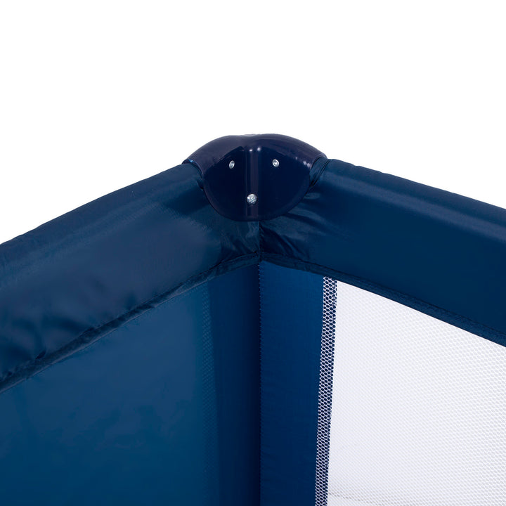 Lit de voyage Promedix, 125x65x74cm, bleu, roulettes, housse de protection, PR-803B + Pot de chambre jetable Tron fish 10pcs