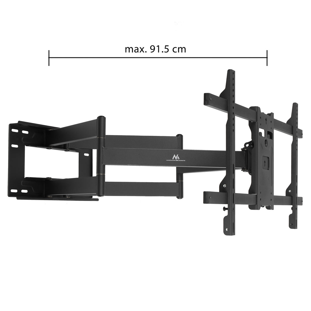 Support TV Maclean, max VESA 800x400, 37-70", 55kg, bras long 915mm, MC-986