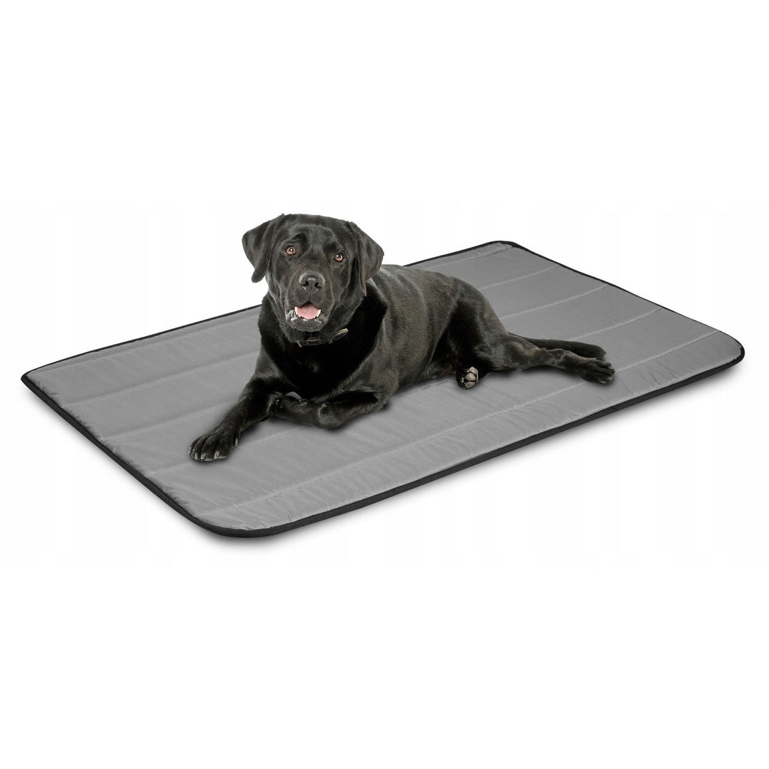 Lit pour chien, imperméable, codura, 80x60 cm, gris, MATACODU80/60SZA