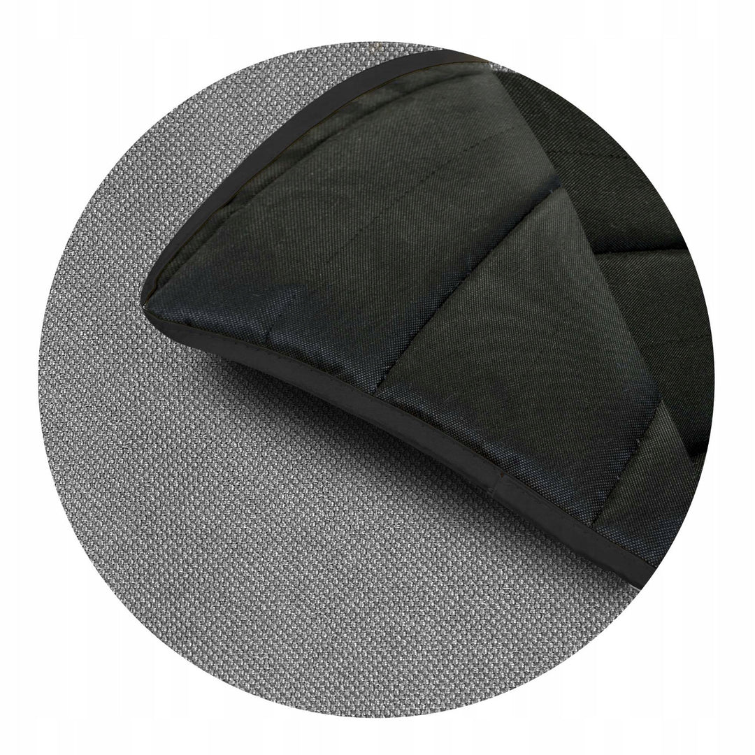 Lit pour chien, imperméable, codura, 80x60 cm, gris, MATACODU80/60SZA