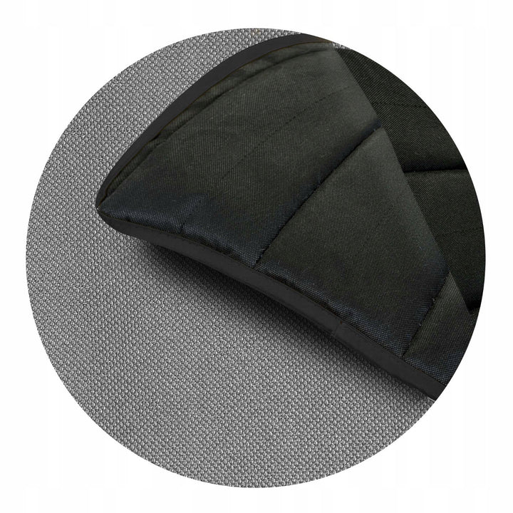 Lit pour chien, imperméable, codura, 80x60 cm, gris, MATACODU80/60SZA