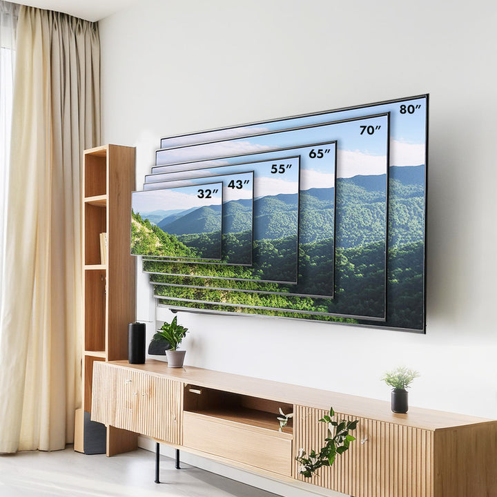 Maclean MC-413 Support TV max VESA 600x400 32-80" 45kg réglage de l'inclinaison +0°~-10°
