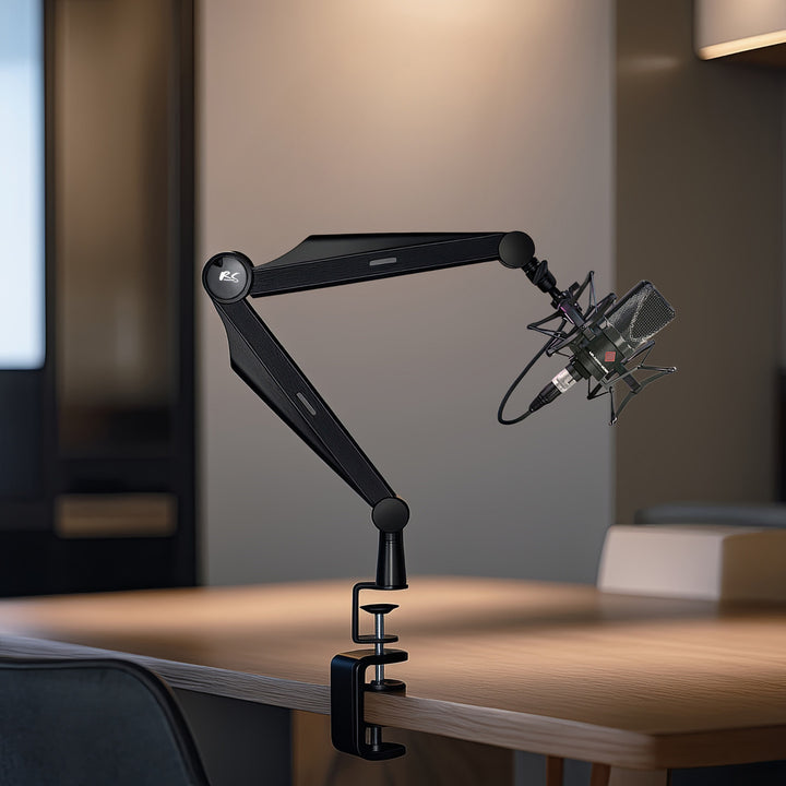 Porte-microphone 3/8" et 5/8" NanoRS, 1kg max, RS422