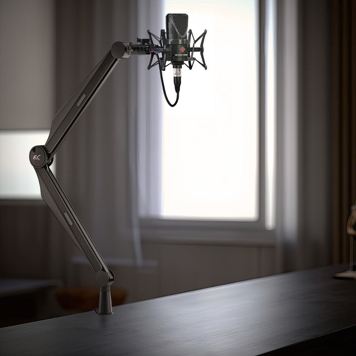 Porte-microphone 3/8" et 5/8" NanoRS, 1kg max, RS422