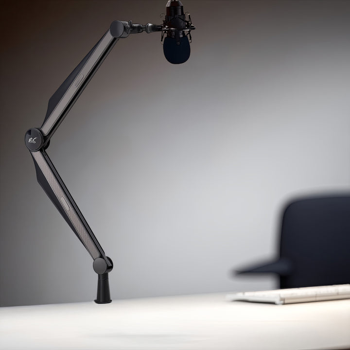 Porte-microphone 3/8" et 5/8" NanoRS, 1kg max, RS422