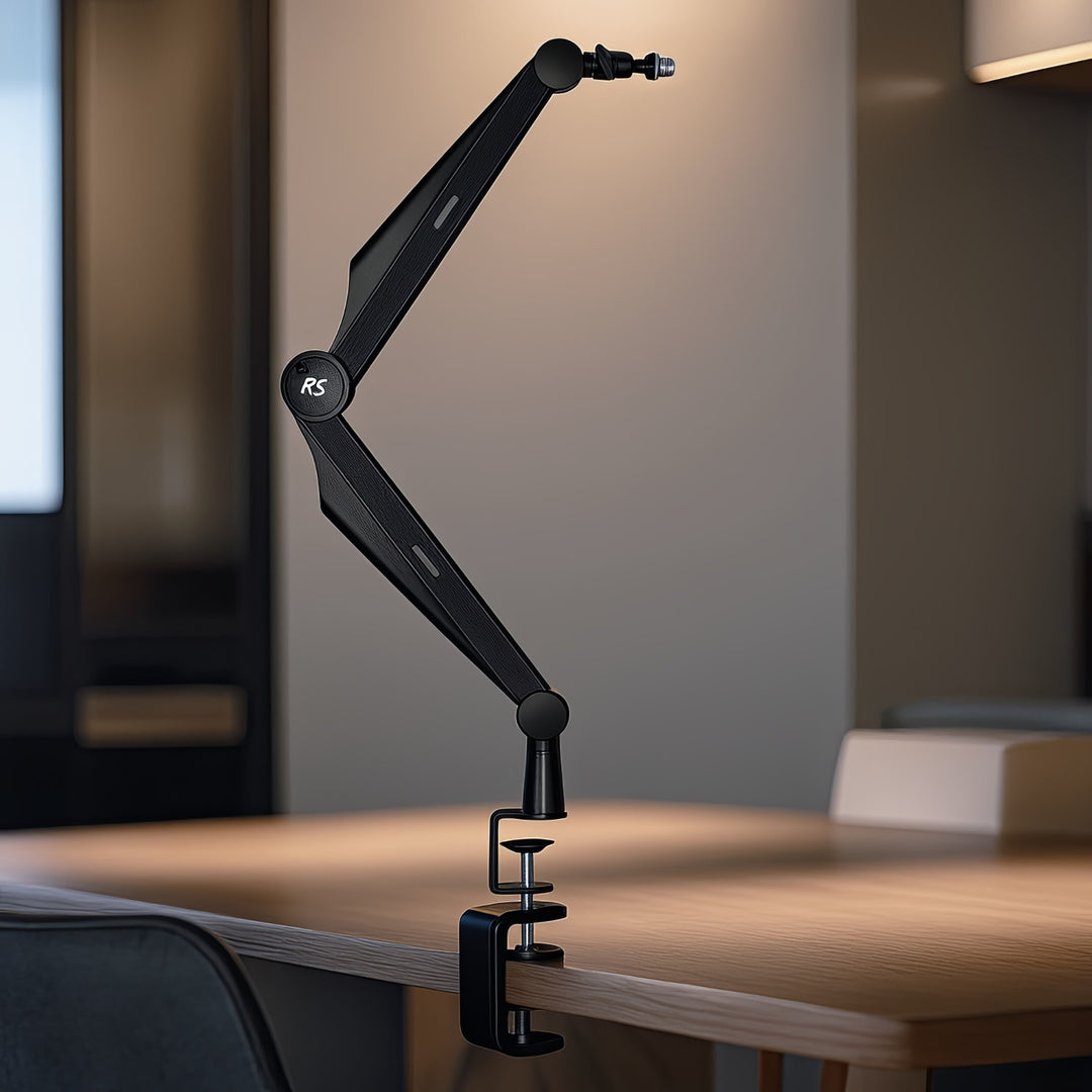 Porte-microphone 3/8" et 5/8" NanoRS, 1kg max, RS422