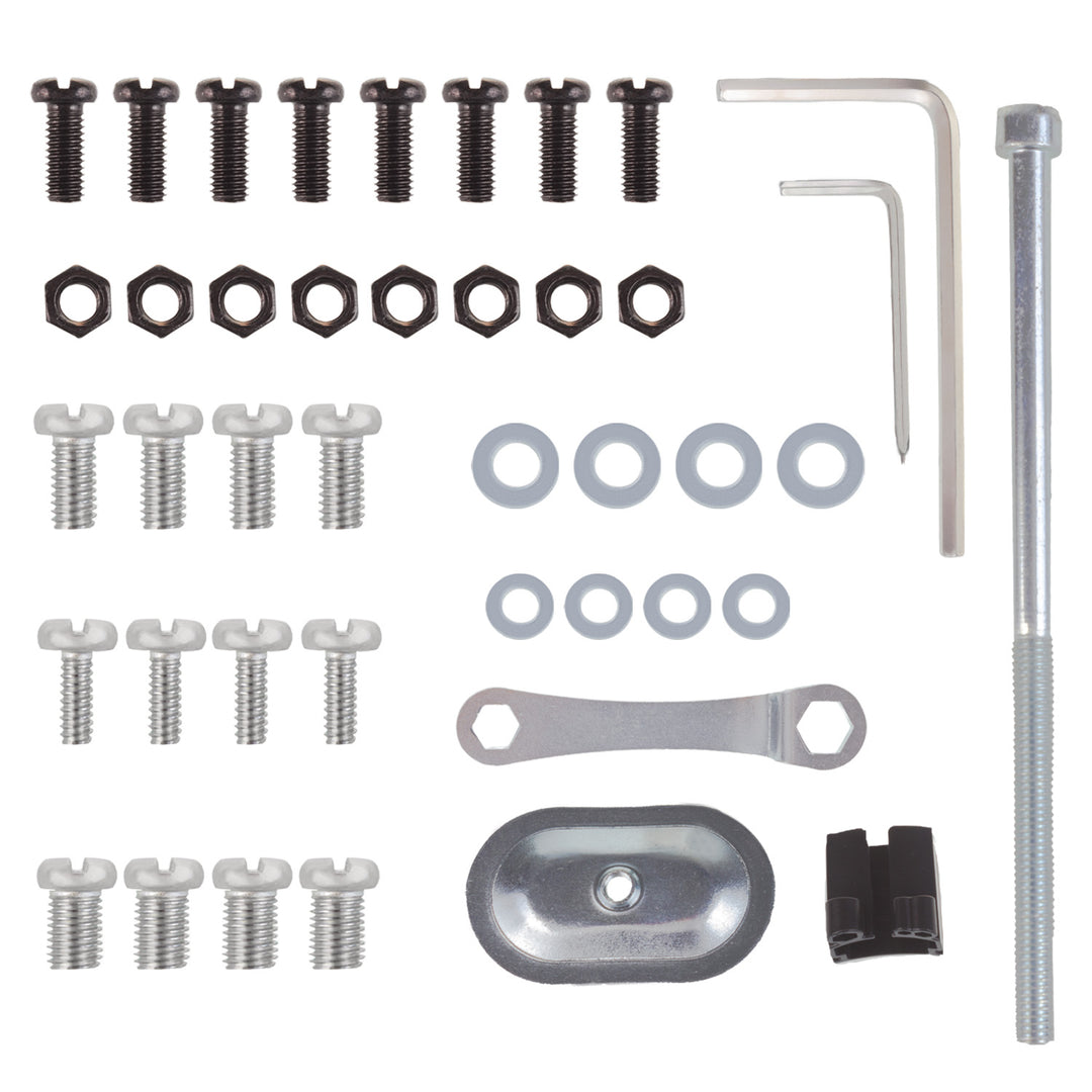 Maclean MC-968 support de moniteur à double bras avec ressort à gaz 17-57 pouces 27kg