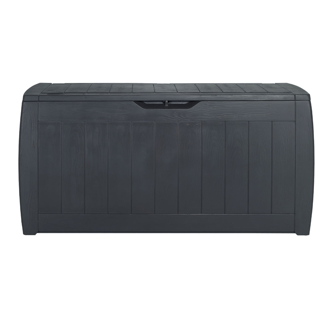 Coffre de jardin Bac de jardinage Keter, 270l, graphite, Hollywood