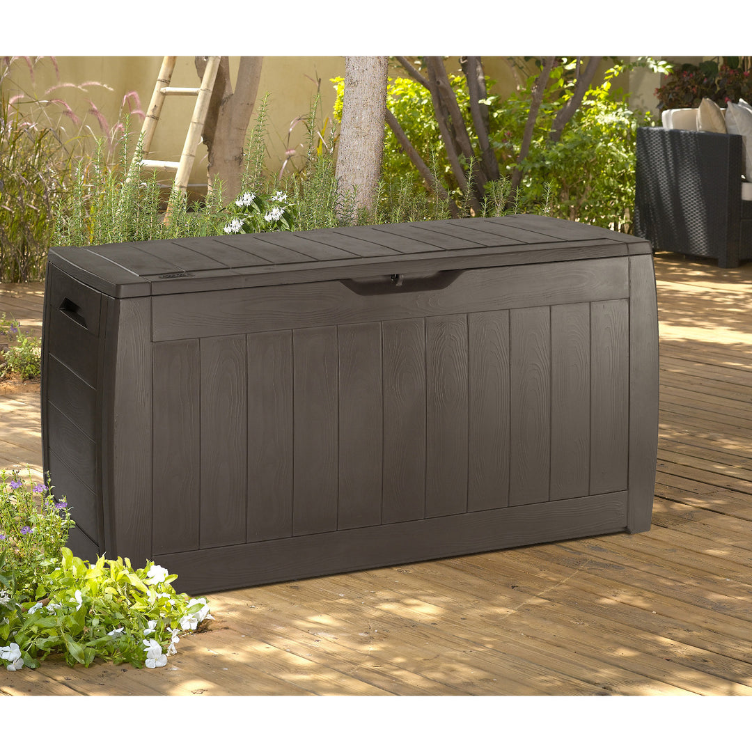 Bac de jardinage Keter, capacité 270l, marron, Hollywood