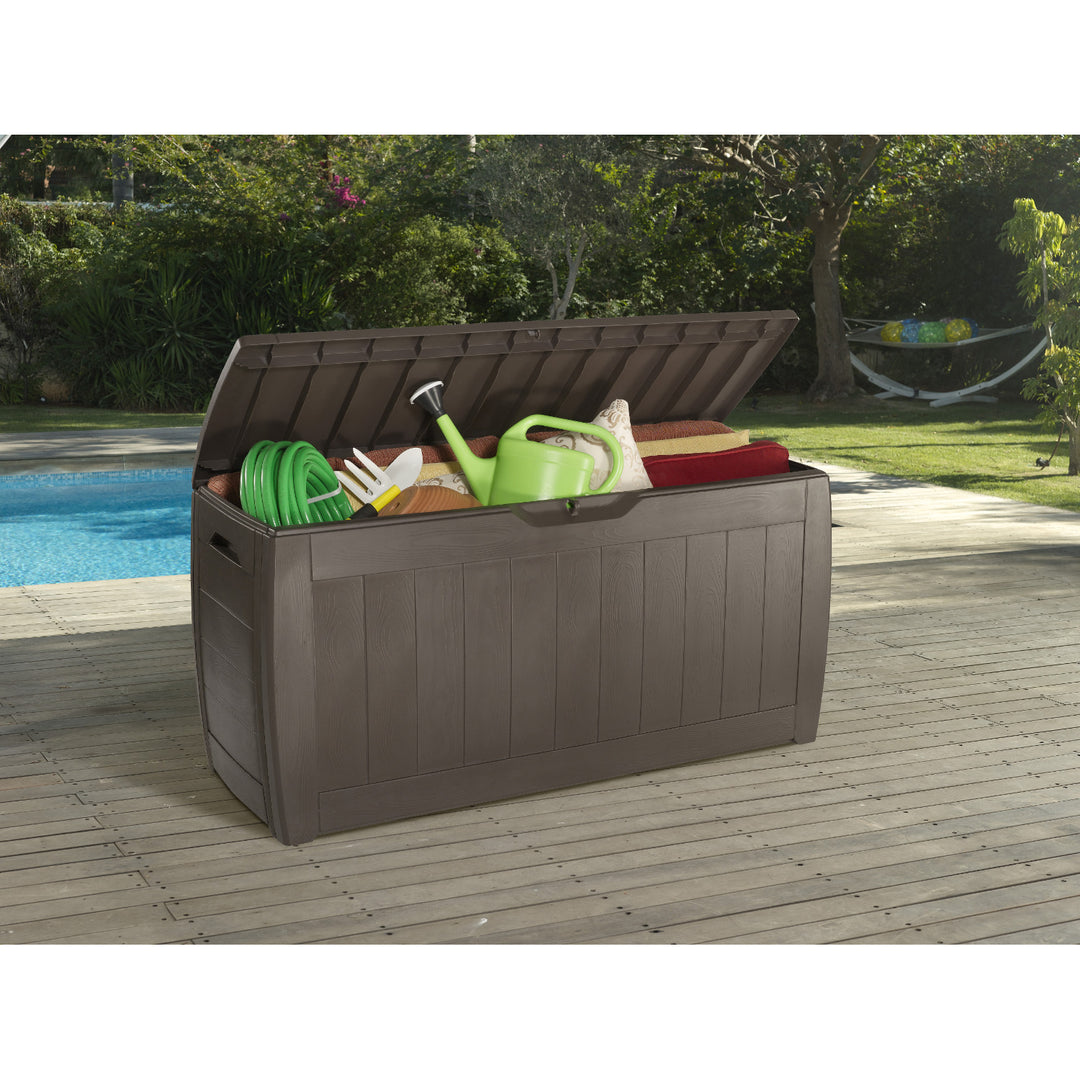 Bac de jardinage Keter, capacité 270l, marron, Hollywood