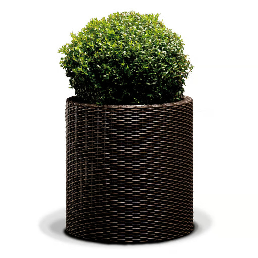 Keter pot de fleurs, rond, diamètre 43,7 cm, bronze, Cylinder Planter L