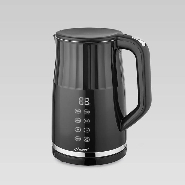 Bouilloire électrique Maestro, sans fil, écran tactile, 1,7L, 2200W, MR-039 - prise britannique