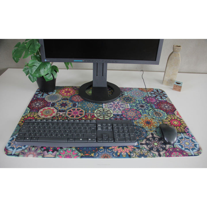 Tapis de bureau Bertoni, en feutre, 50x70 cm, Valence