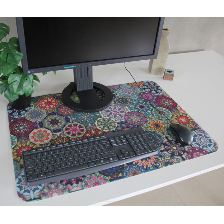 Tapis de bureau Bertoni, en feutre, 50x70 cm, Valence