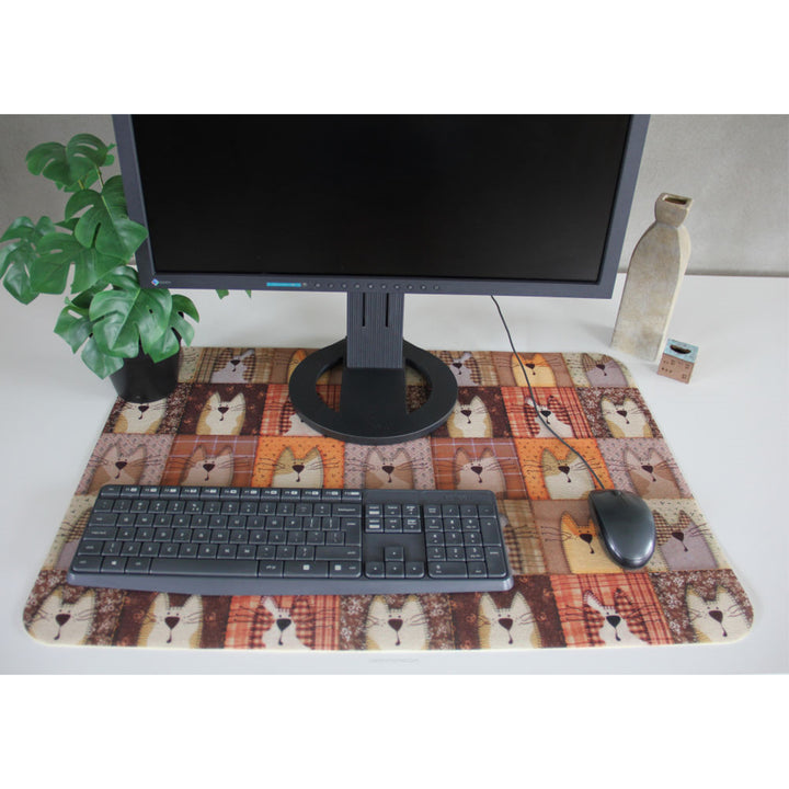 Sous-main Bertoni, en feutre, 50x70 cm, Pexeso Beige