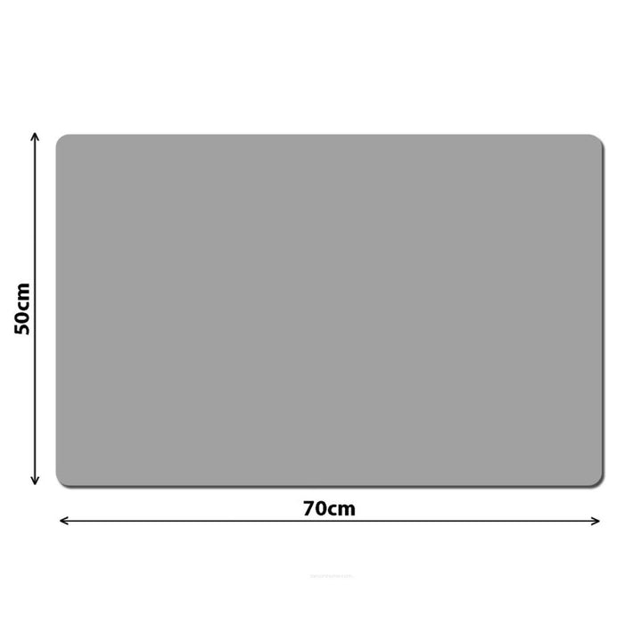 Sous-main Bertoni, en feutre, 50x70 cm, Pexeso Beige