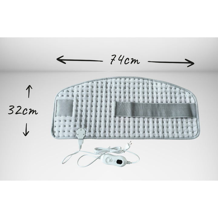 Ceinture lombaire chauffante Adler, 4 niveaux de température, puissance 100W, télécommande LCD, AD 7437