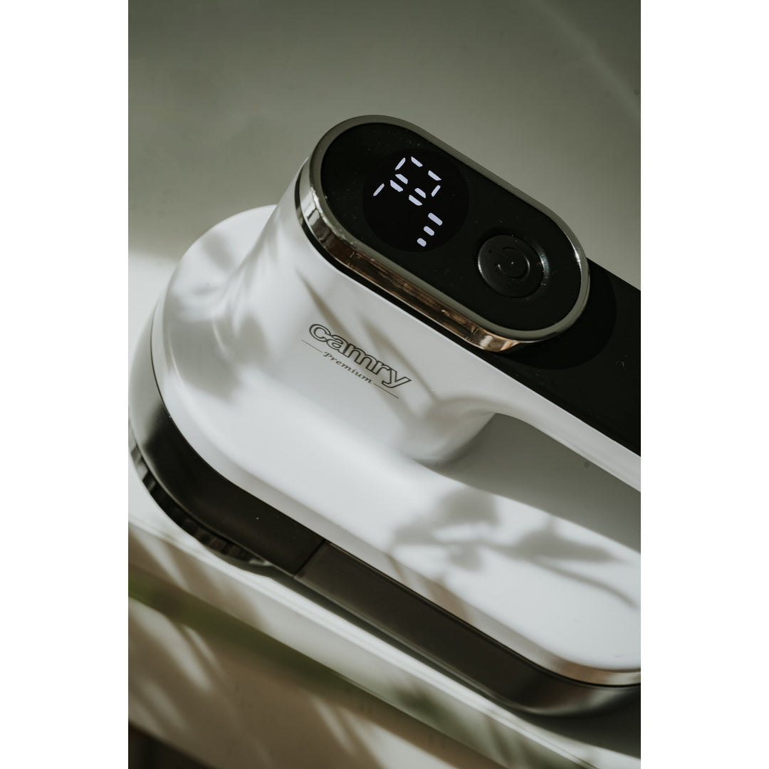 Rasoir à mouchoirs Camry, écran LCD, batterie rechargeable Li-Ion, noir et blanc, CR 9620