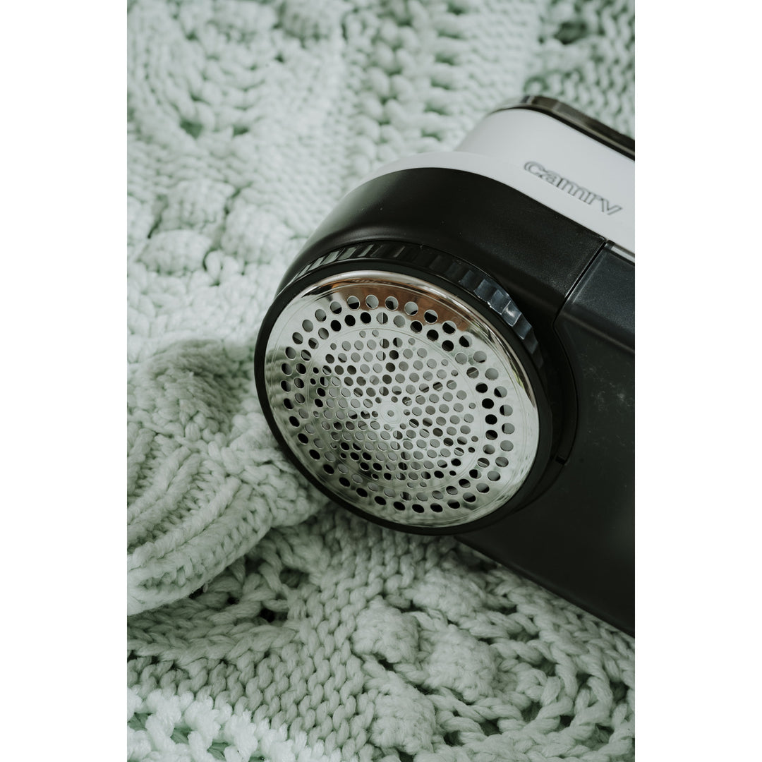 Rasoir à mouchoirs Camry, écran LCD, batterie rechargeable Li-Ion, noir et blanc, CR 9620