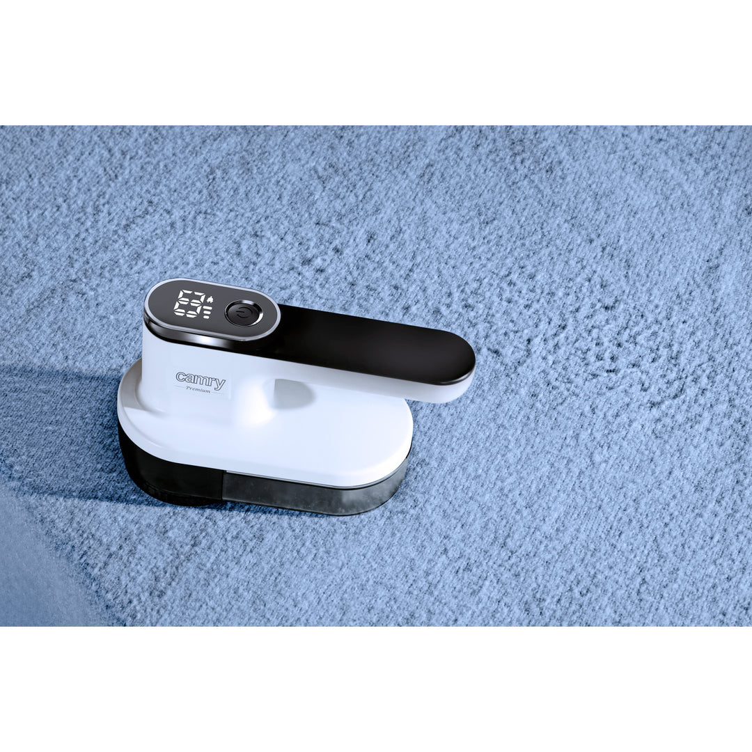 Rasoir à mouchoirs Camry, écran LCD, batterie rechargeable Li-Ion, noir et blanc, CR 9620