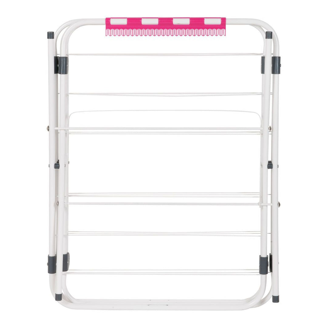 Séchoir à linge vertical VELKEA, en acier, serrure pliante, V200